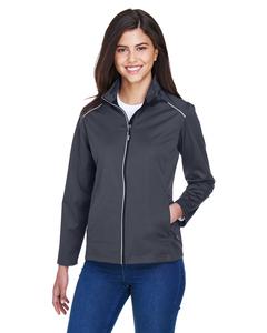 Core 365 CE708W - Ladies Techno Lite Three-Layer Knit Tech-Shell Carbon