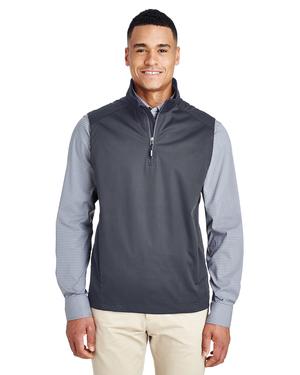 Core 365 CE709 - Mens Techno Lite Three-Layer Knit Tech-Shell Quarter-Zip Vest