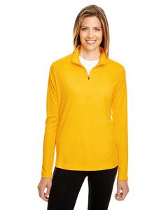 Team 365 TT31W - Ladies Zone Performance Quarter-Zip Sport Athletic Gold