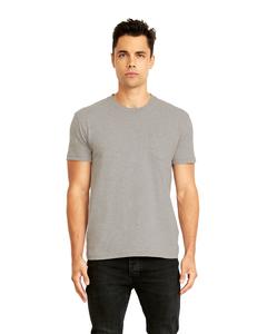 Next Level 3605 - Unisex Pocket Crew Heather gris