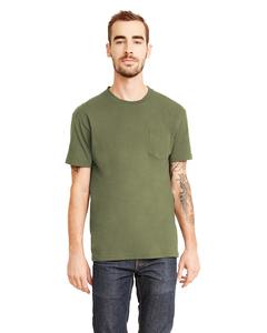 Next Level 3605 - Unisex Pocket Crew Verde Militar