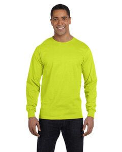 Gildan G840 - DryBlend® 9.2 oz., 50/50 Long-Sleeve T-Shirt Seguridad Verde