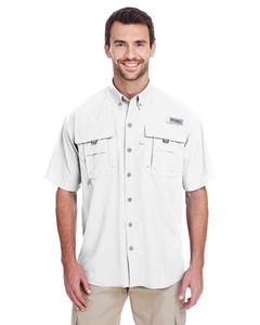 Columbia 7047 - Men's Bahama II Short-Sleeve Shirt Blanca