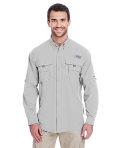 Columbia 7048 - Men's Bahama II Long-Sleeve Shirt Cool Grey