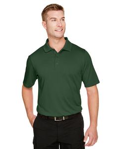 Harriton M348 - Men's Advantage Snag Protection Plus IL Polo Verde oscuro