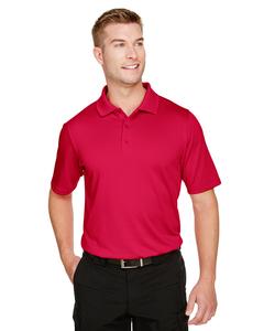 Harriton M348 - Men's Advantage Snag Protection Plus IL Polo Roja