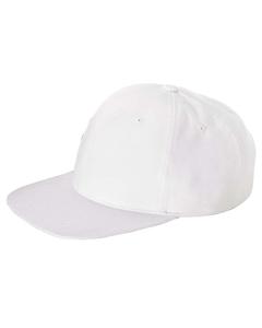 Yupoong 6363V - Adult Brushed Cotton Twill Mid-Profile Cap Blanca