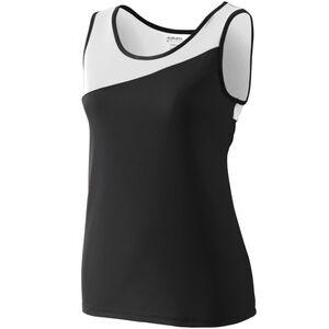 Augusta Sportswear 354 - Ladies Accelerate Jersey Negro / Blanco