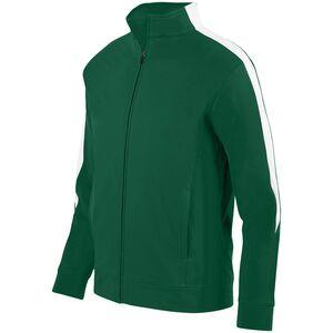 Augusta Sportswear 4395 - Medalist Jacket 2.0 Dark Green/White
