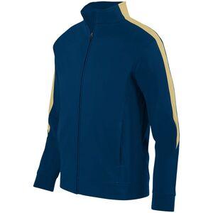Augusta Sportswear 4396 - Youth Medalist Jacket 2.0 Navy/Vegas Gold