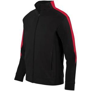 Augusta Sportswear 4396 - Youth Medalist Jacket 2.0 Negro / Rojo