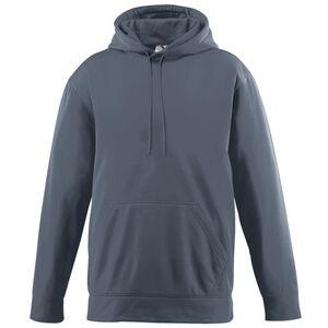 Augusta Sportswear 5505 - Wicking Fleece Hooded Sweatshirt Graphite