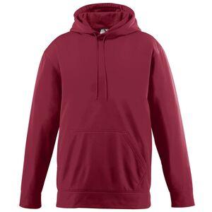 Augusta Sportswear 5505 - Wicking Fleece Hooded Sweatshirt Cardinal