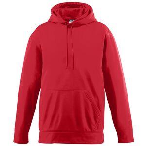 Augusta Sportswear 5506 - Youth Wicking Fleece Hooded Sweatshirt Roja