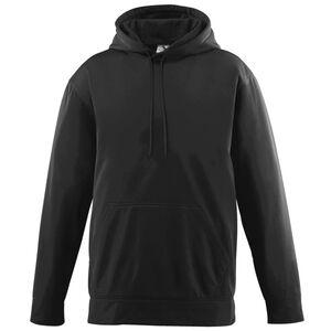 Augusta Sportswear 5506 - Youth Wicking Fleece Hooded Sweatshirt Negro
