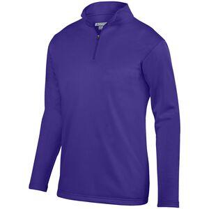 Augusta Sportswear 5508 - Youth Wicking Fleece Pullover Púrpura