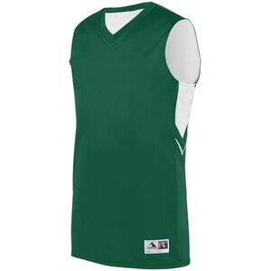 Augusta Sportswear 1166 - Alley Oop Reversible Jersey Dark Green/White