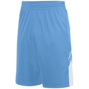 Augusta Sportswear 1168 - Alley Oop Reversible Short Columbia Blue/White