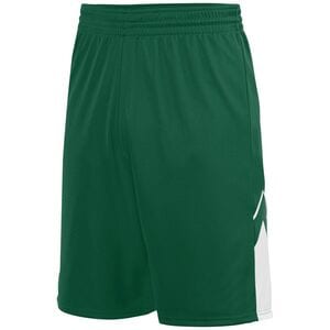 Augusta Sportswear 1168 - Alley Oop Reversible Short Dark Green/White