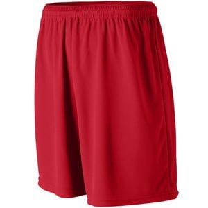Augusta Sportswear 806 - Youth Wicking Mesh Athletic Short Roja