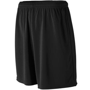 Augusta Sportswear 806 - Youth Wicking Mesh Athletic Short Negro