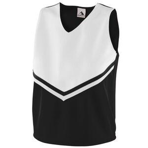 Augusta Sportswear 9111 - Girls Pride Shell Black/ White/ White