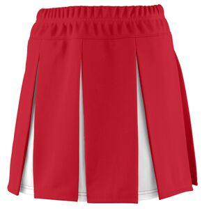 Augusta Sportswear 9115 - Ladies Liberty Skirt Red/White