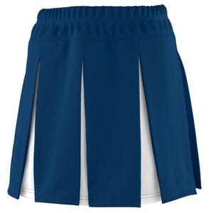 Augusta Sportswear 9116 - Girls Liberty Skirt Navy/White
