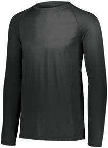Augusta Sportswear 2796 - Youth Attain Wicking Long Sleeve Shirt Negro