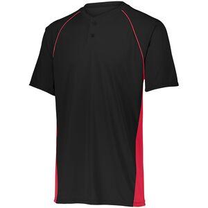 Augusta Sportswear 1560 - Limit Jersey Negro / Rojo