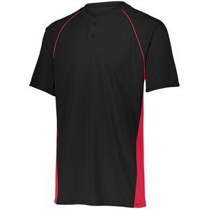 Augusta Sportswear 1561 - Youth Limit Jersey Negro / Rojo
