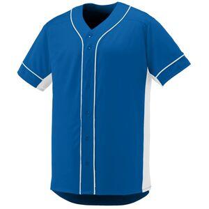 Augusta Sportswear 1661 - Youth Slugger Jersey Royal/White