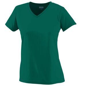 Augusta Sportswear 1790 - Remera absorbente para mujer Verde oscuro