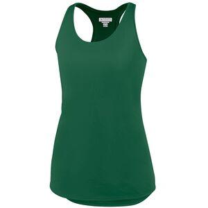Augusta Sportswear 2434 - Ladies Sojourner Tank Verde oscuro