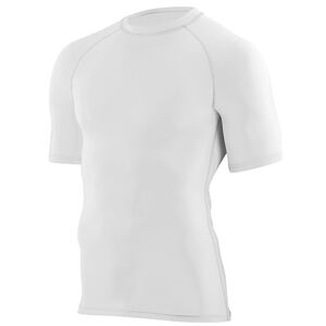Augusta Sportswear 2600 - Hyperform Compression Short Sleeve Shirt Blanca