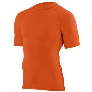 Augusta Sportswear 2600 - Hyperform Compression Short Sleeve Shirt Naranja