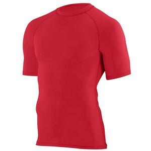 Augusta Sportswear 2600 - Hyperform Compression Short Sleeve Shirt Roja