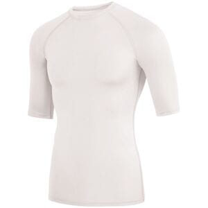 Augusta Sportswear 2606 - Hyperform Compression Half Sleeve Shirt Blanca