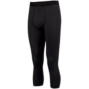 Augusta Sportswear 2619 - Youth Hyperform Compression Calf Length Tight Negro