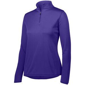 Augusta Sportswear 2787 - Ladies Attain 1/4 Zip Pullover Púrpura