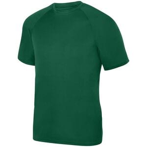 Augusta Sportswear 2791 - Youth Attain Raglan Sleeve Wicking Tee Verde oscuro