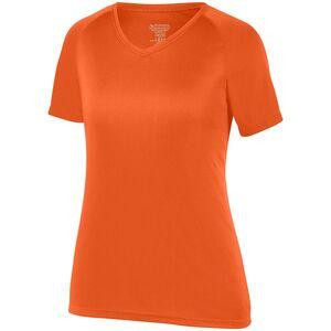Augusta Sportswear 2792 - Ladies Attain Raglan Sleeve Wicking Tee Naranja