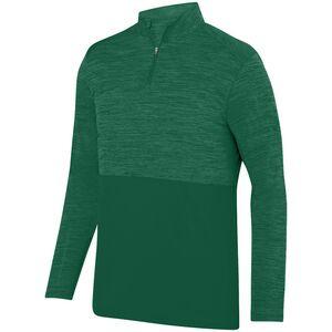 Augusta Sportswear 2908 - Shadow Tonal Heather 1/4 Zip Pullover Verde oscuro