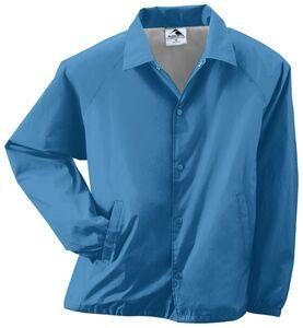 Augusta Sportswear 3100 - Chaqueta de entrenador de nylon / forrada Columbia Blue