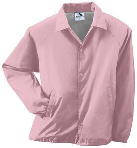 Augusta Sportswear 3100 - Chaqueta de entrenador de nylon / forrada Luz de color rosa