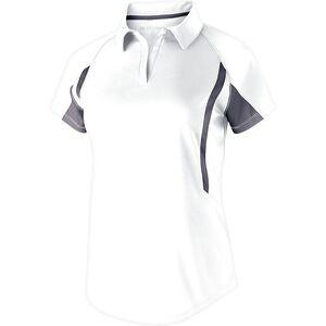 Holloway 222730 - Ladies Avenger Polo White/Graphite