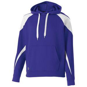 Holloway 229546 - Prospect Hoodie Purple/White