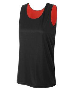A4 A4NW2375 - Women's Reversible Jump Jersey Scarlet/White