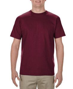Alstyle AL1701 - Adult 5.5 oz., 100% Soft Spun Cotton T-Shirt Borgoña