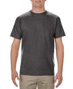 Alstyle AL1701 - Adult 5.5 oz., 100% Soft Spun Cotton T-Shirt Carbón de leña Heather